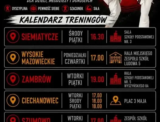 Ruszają zapisy na Karate i K-1 w Szumowie – treningi dla dzieci, młodzieży i dorosłych