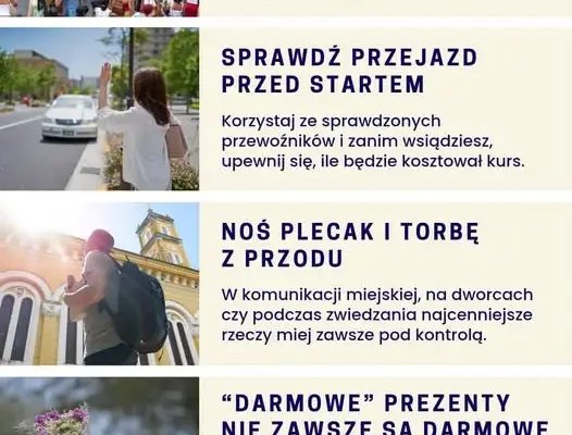 Bezpieczne powroty z wakacji – kilka prostych zasad, które uchronią Cię przed stresem