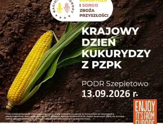 Krajowy Dzień Kukurydzy z PZPK już 13 września w Szepietowie