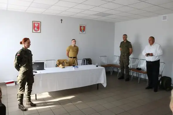 Szkolenie z ochrony ludności i obrony cywilnej w gminie Szumowo
