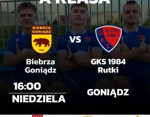 GKS 1984 Rutki wznawia ligową walkę – trudny wyjazd do Goniądza