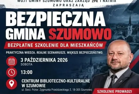 Bezpłatne szkolenie z obrony cywilnej w Szumowie – 3 października