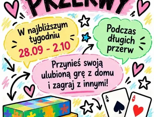 Integracyjne przerwy w szkole – gry planszowe i karciane dla uczniów
