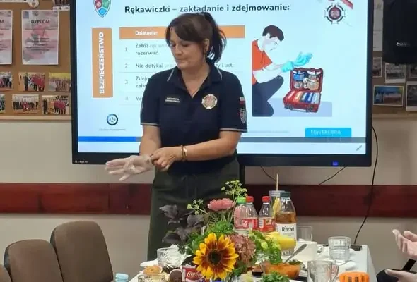 Mieszkańcy Gminy Augustów szkolili się z pierwszej pomocy w OSP Rutki Stare