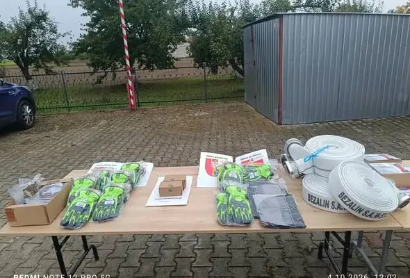 Gmina Szumowo doposażyła osiem jednostek OSP w nowy sprzęt ratowniczo-gaśniczy