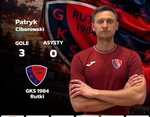 GKS Rutki rozgromił Grab Janówka 11:0. Hat-trick Ciborowskiego po trzech latach